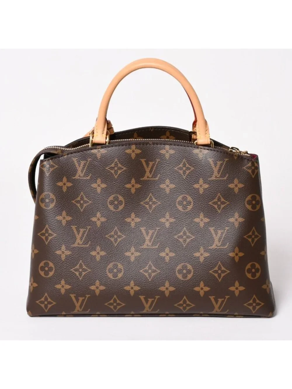 Louis Vuitton Petit Palais PM 2-Way Bag Monogram Brown Gold